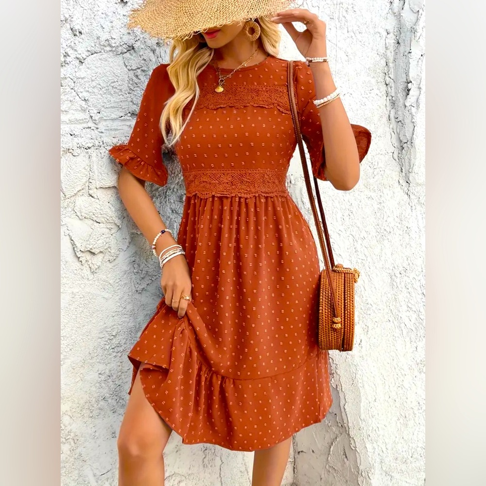 NWT Crew Neck, A-Line Dress!!